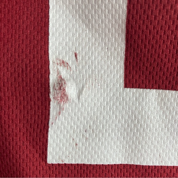 Nike Elite Red and White Jersey - Picture 7 of 7